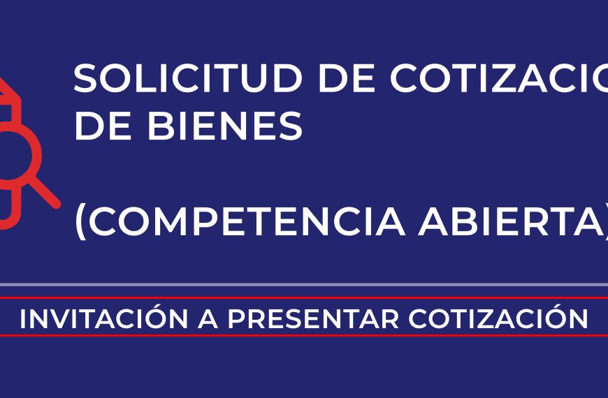 Adquisición de Mobiliario para la Unidad de Gestión y Coordinación del Proyecto (UGCP)
