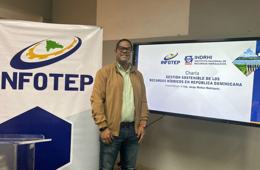 INFOTEP e INDRHI impulsan en San Juan la gestión sostenible del agua para el desarrollo nacional
