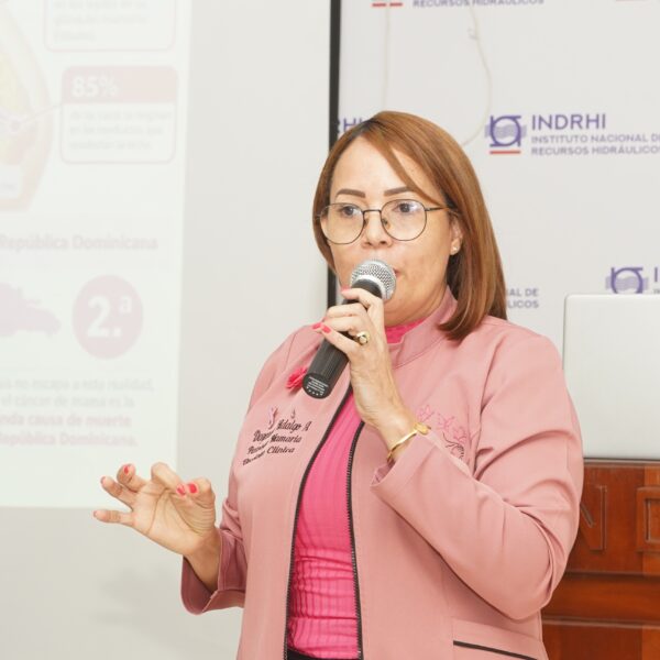 INDRHI organiza jornada de orientación y diagnóstico temprano sobre el cáncer de mama